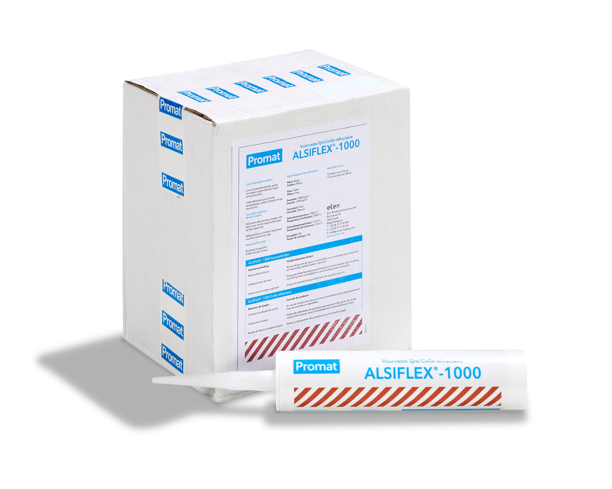 Alsiflex® vuurvaste lijm 1000°C