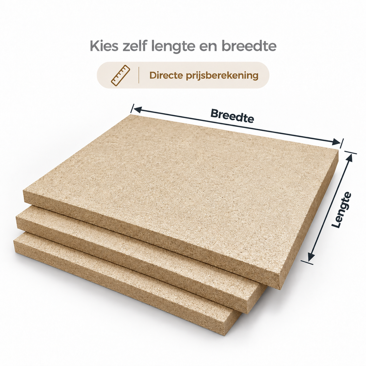 Vermiculiet plaat op maat