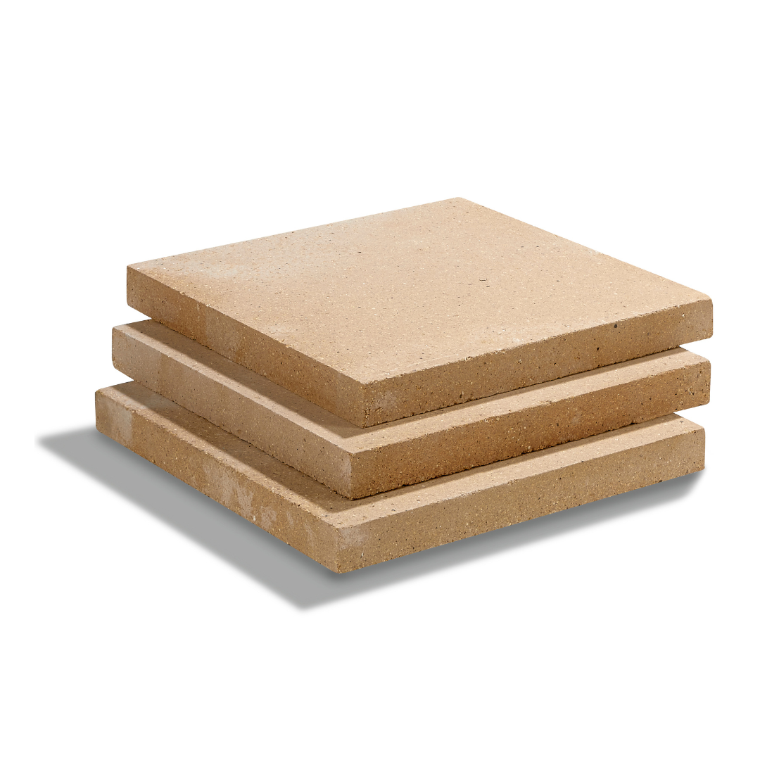 Vuurvaste tegel 300x300x30mm voor ovenvloer