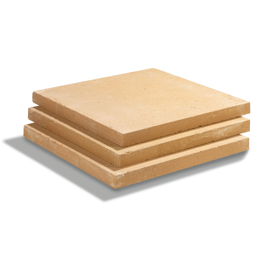 Vuurvaste tegel 400x400x30mm voor pizzaoven